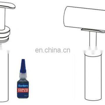 Stainless Steel Handrail Support Mirror Finish Stain Finish photo-5