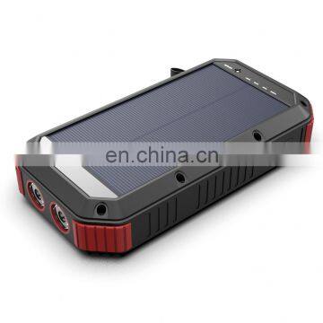 Fast Charging Battery Waterproof Solar Power Bank Portable Large Capacity 30000mAh For Cell Phone photo-2