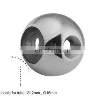 Balustrade Round Crossbar Holder and Connector for Pipe Railing photo-4