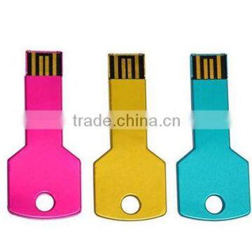 OEM all kind shape metal key shaped usb 2gb