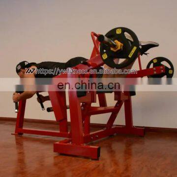 high quality gym trainer leg curl machine