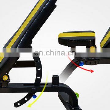 High Quality Strength Machine Gym Equipment Workout Weight Gym Bench Adjustable photo-5