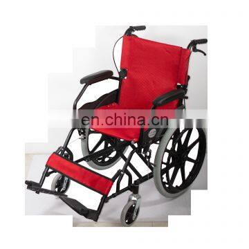 Portable Lightweight Aluminum Foldable Power Wheel Chair Cheap Price Disabled Folding Wheelchair photo-5