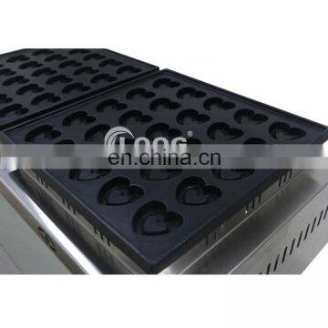 Wholesale Heart Shaped 50 Holes Gas Poffertje Maker Mini Pancake Maker Commercial