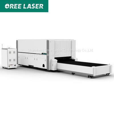 High Power Protective Fiber Laser Cutting Machine for Metal Cutting photo-4