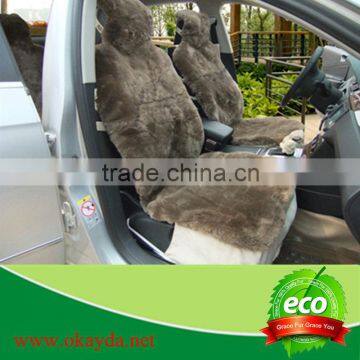 cute sheep fur car seat cover