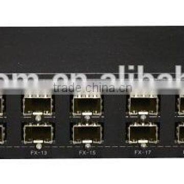 24 Port Fiber SFP Industrial Ethernet Switch