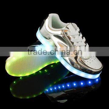 USB Rechargeable Men's LED Sport Shoes Women's Flashing Fashion Sneakers Simulation LED Shoes