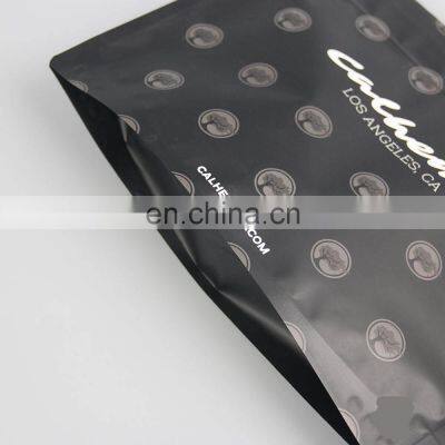 Biodegradable Custom Printed Smell Proof Child Resistant Packaging Pouch Soft Touch Matt 1 Pound lb 7g Mylar Gummies Bag photo-4