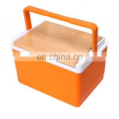 11 Liter Cooler Box Ice Cooler PP Shell With Lid or Wooden Cover photo-2