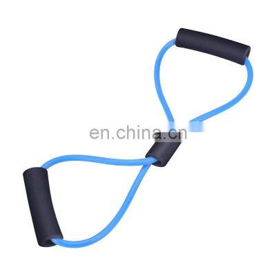 Resistance Band of Chest Expander in Fitness Equipment Hot Sale Back Stretch Puller of Home Workout 8 Shape Elastic Band Of