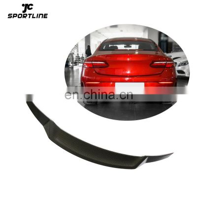 E Class C238 Boots Spoiler for Mercedes-Benz e250 e300 e400 e450 e500 e550 4Matic CGI Coupe 2017-2019 2-DOOR R Style