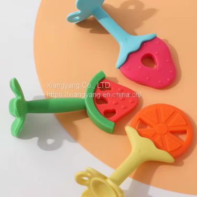 China Manufacturer Food Grade Soft Teether Silicone Baby Teether