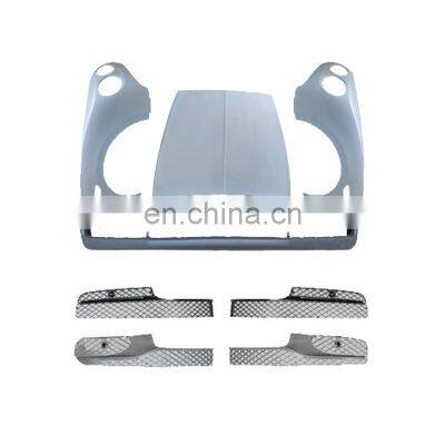 for Bentley Flying Spur 2004-2015 Upgrade 2017-2019 Body Kit Front Bumper, Grille, Hood, Headlights, Taillights