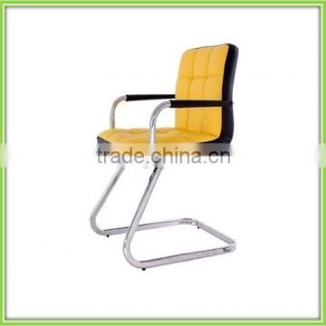 Popular Wholesale Cheap Price PU Leather Metal Chrome Modern Dining Table Chair For Dining Room