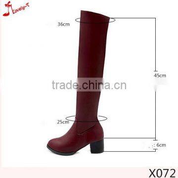 euro UK size gladiator genuine leather thigh high women boots