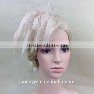 Chuch/Party/Races Top Feather Fascinator Hat With Haedband photo-2