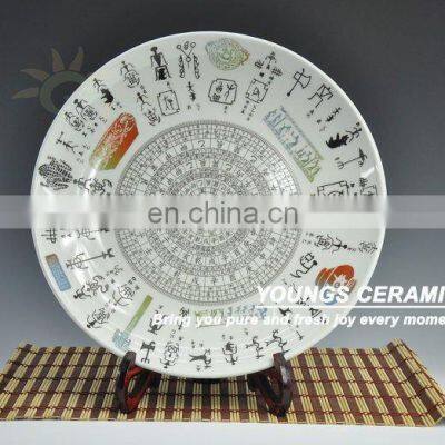 TAIJI BAGUA Plate Painting Craft