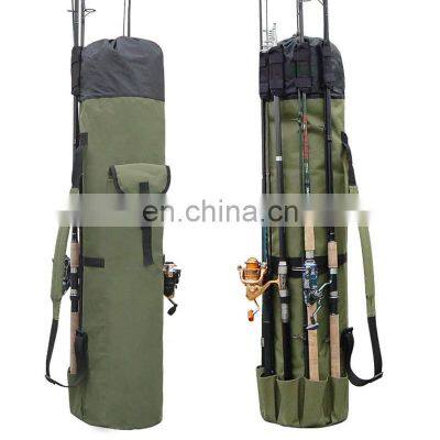 123cm * 34cm Large-capacity 5 Rods and Reels Srorage  Fishing Case Fishing Gear Rod Hand Carry Shoulder Fishing Bag