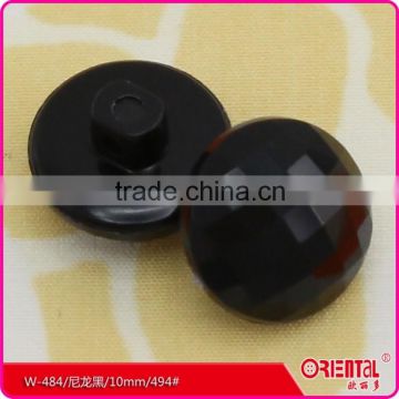 dyeable resin stone button with two holes