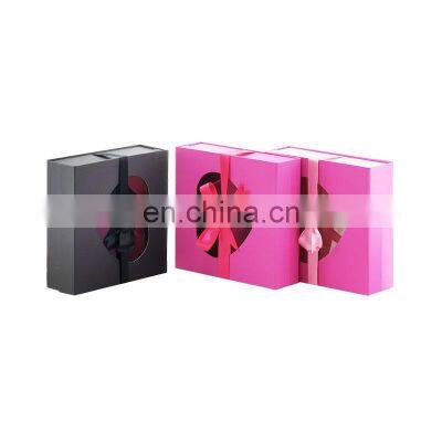 Luxury custom color design magnetic closure gift keepsake hamper boxes