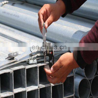 China Products Price List per Ton Zinc Coated gi Carbon Steel Pipe Tube Hollow Section photo-4