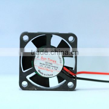 low noise waterproof small dc fan 5v 12v