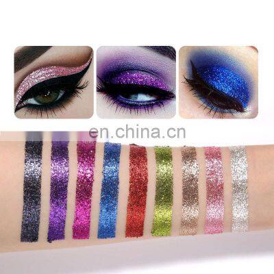 Metallic Sparkle Glitter Pressed Makeup Palette Multi Mineral Shimmer Holographic Eyeshadow Powder 36mm Pan