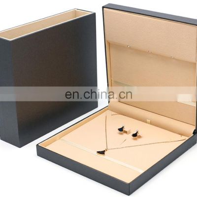 Custom Logo  Fashion Good Quality Custom Drawer Grey Color Jewelry Box