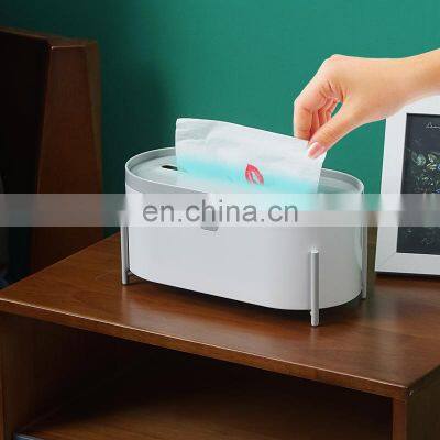 Luxury Livingroom Facial Tissue Paper Dispenser Car Strong ABS Plastic Tissue Toilet Paper Holder Organizer Tissue Box Holder