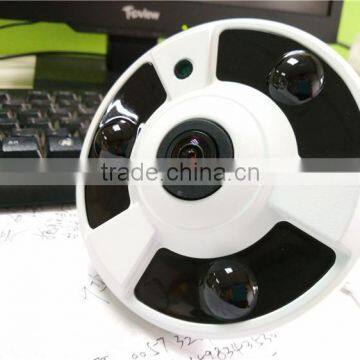 Cloud CMS/APP/Web Online Monitor Metal Casing 360 Degree Fisheye Lens IP Camera 1080P@25FPS Equipped With 1/2" Sony CCD Sensor photo-3