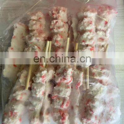 Good Quality Frozen Squid Surimi Skewer With Red Ginger photo-3