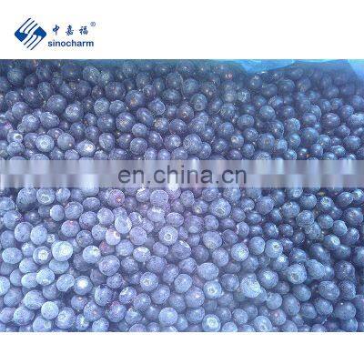 Sinocharm ISO Certified Wild Culticated Fresh Sweet Organic IQF Frozen Blueberry