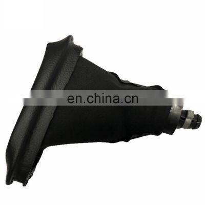 Car Accessories 6 Speed Cool Leather Gear Shift Knob Gaiter Boot For Skoda photo-5