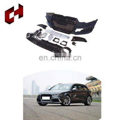 CH New Arrival Wide Car Front Grill Mud Protecter Rear Tail Lamp Retrofit Body Kit For Audi A6 C7 2012-2015 To RS6 photo-3