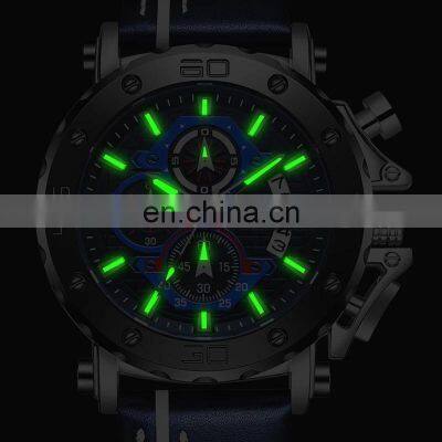 Lige 9996 Customized Sports Men Quartz Watches Luminous Military Watches Men Wrist Custom Logo photo-5