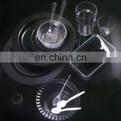 Plastic Thin Wall Disposable Tableware Injection Molding Machine Price photo-5