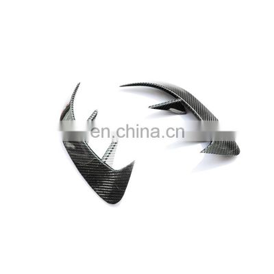 TAKD Brand Carbon Fiber  Auto Accessories 3k Twill Carbon Fiber Rear Bumper Canards For BENZ AMG A35 A35L