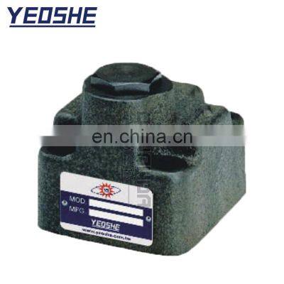 Plate check valve CRG-03-A1 CRG-06-A2 CRG-10-A1 AJ-H10B AJ-H20B Taiwan YEOSHE hydraulic valve