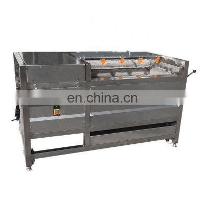 Cheap Price Small Industrial Cleaning And Peeling Machine Carrot Potatoes Cleaning Bubble Washing Machine Leaf Vegetables