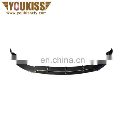 Automotive Car Parts For Mercedes Benz C Class W205 Upgrade Carbon Fiber Black Front Lip