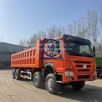 Secondhand Cargo Truck 8X4 SinoHowo Dump Truck Chinese Supplier For Sale photo-3