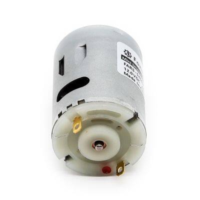 RS-545SA OD Φ 35.8/36 mm Carbon Brush DC Motor With Plastic End Cap photo-3