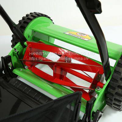 Grass Cutting Machine Garden Agriculture Hand Push Lawn Mower 12inch photo-4