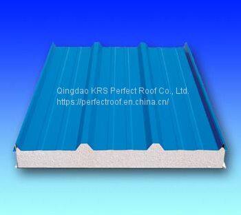 Anti-corrosion Steel Structure Frame sandwich roof panel wall panel