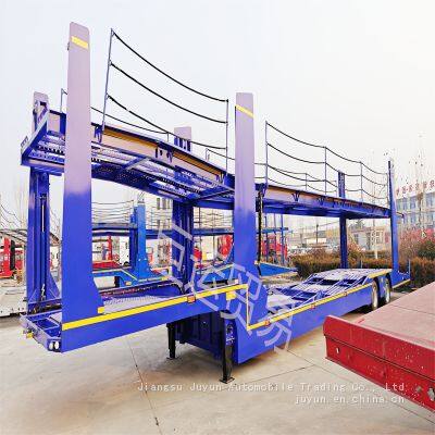 China exports European style vehicle transport semi-trailers Sedan transport vehicle