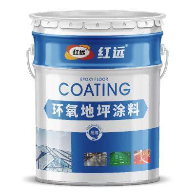 Waterborne epoxy floor paint finish 1-57 matte