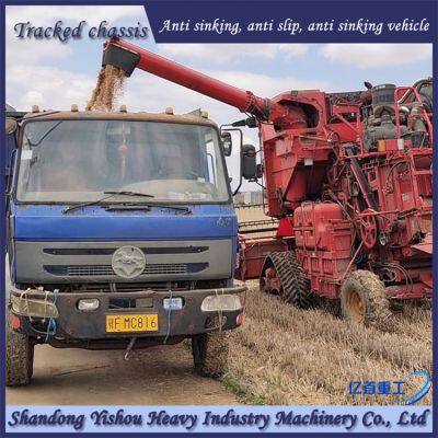 Customized Modification of Track Chassis for Wheat Harvesters to Prevent Sinking photo-5