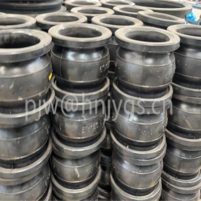 Floating Flange Double Spherical Flexible Bellow Threaded Rubber Expansion Joints