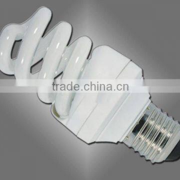 15w 7mm full spiral CFL energy saving lamp light